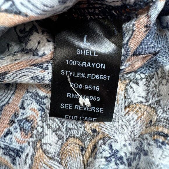 VICI Floral Button Front Long Sleeve Shirt Dress - Picture 4 of 9